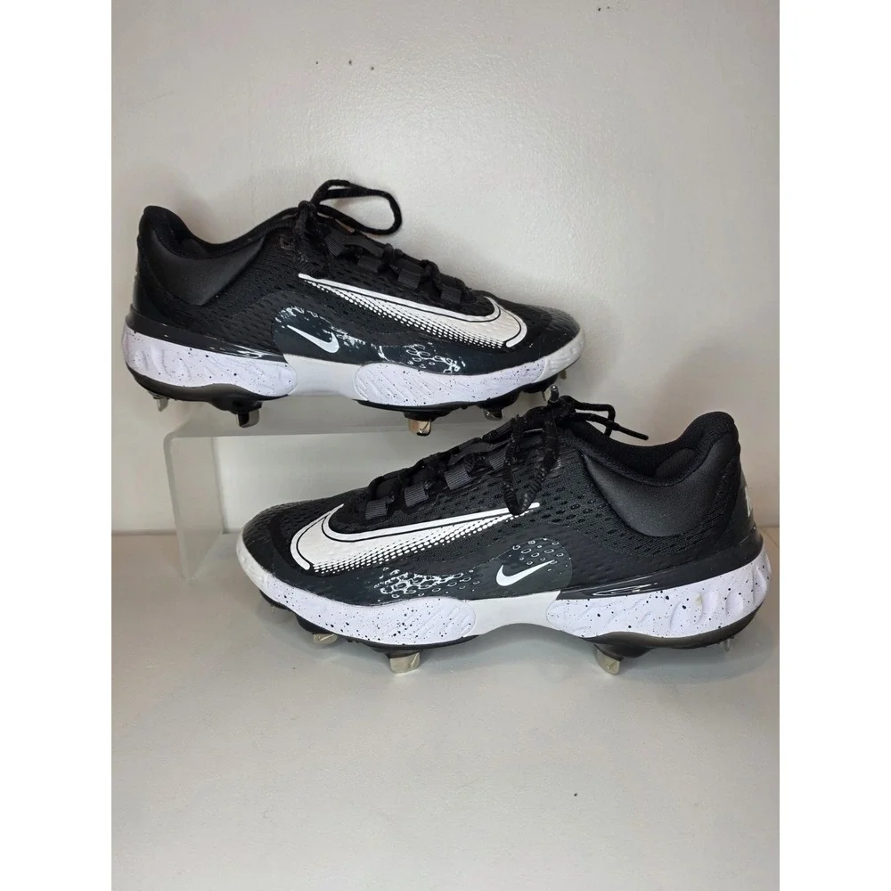 Nike Alpha Huarache Elite 4 Size 7 Low Metal Baseball Cleats DJ6521-003 Men's